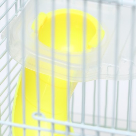 The cage for rodents "Pigzon", 23 x 17 x 33 cm, transparent, blue filling-3