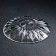 Plate Glass Doner Daulay "Lazio", D = 25 cm