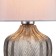 Table lamp 1x40W E27, size 22x22x37 cm