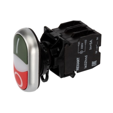 La32 Red-green button "Start-stop" with no+nc backlight