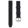 18 mm watch strap, silicone, l-22 cm