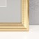 Photo frame Plastic "Gala" 30x40 cm, gold (plastic screen)