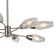Lamp on the rod 8x60W E14, size 92.5x92.5x47 cm