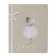 Notebook of 48 sheets in the cage "Romantic mood", cover coated cardboard, selective varnish, foil, kongrev, mix