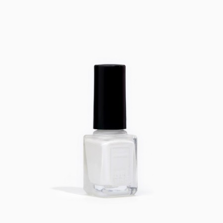 Nail polish with gel effect, jeanmishel, tone 101, white, 6 ml-1