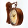 The clock is double -sided, on the suspension "Sabatini", a smooth move, 35 x 30 cm, dial 20 cm