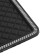 Anti -slip mat with rhinestones, 17 x 14 cm, black