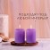 Candle cylinder aromatic "orchid" set 4x6 cm, 2 pcs