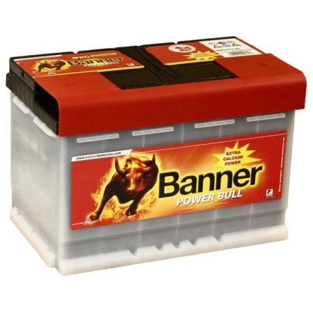 Banner 77 Ach battery, reverse polarity Power Bull P77 40, Professional