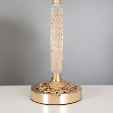 REE TELL "REE" 1x40W E27+backlight, gold 27x27x44cm-3