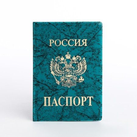 Cover for passport, green color-1