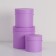 Set of boxes 3 in 1 (18*18*17/15*15*15/12*12*12 cm), lilac