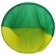Tunnel for overpasses, length 3 m, d = 90 cm, 1 ring, yellow/green color