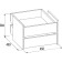 A set of boxes for the Home wardrobe, 452 × 483 × 304 mm, color ash anchor