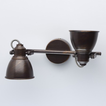 Ringen Chase 2x40W E14 Coffee, golden 22x39x16cm-3