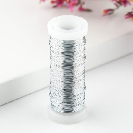 Floristic wire 0.3 mm, "white", 50 m-1