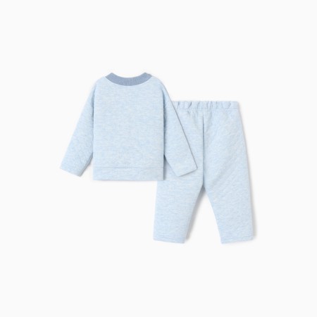 Costume: sweatshirt and pants crumb I, height 68-74 cm, blue-5