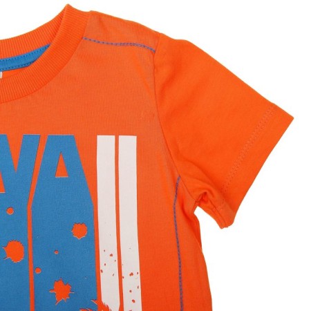 T -shirt for a boy, height 110 cm, orange color CSK 61575 (147)-2