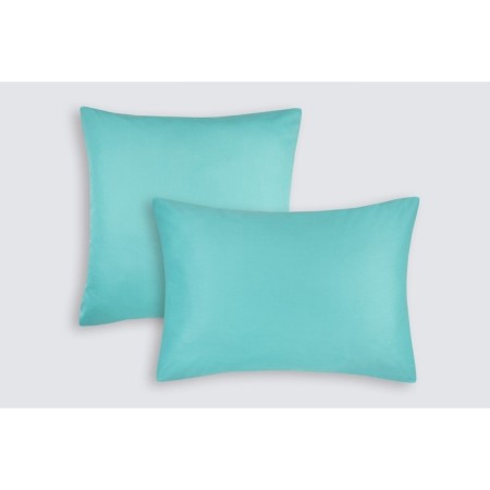 Set of pillowcase "Monopasse", size 70x70 cm - 2 pcs, Biryuzovoy color-1