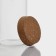 Glass Bank for bulk products with a Bellatenero cork cover "Classic", 800 ml, 8.5 × 19 cm