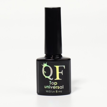 UNIVERSAL nail top, with a sticky layer, 8 ml, led/uv, the color is transparent-1