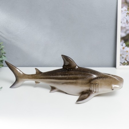 Souvenir Polystone Light "Shark" 14x20.5x45 cm