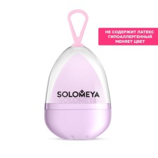 Solomeya makeup sponge, purple-pink