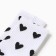 Women's socks kaftan "hearts" size 36-39 (23-25 ​​cm)