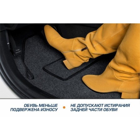 REPLISS AUTOFLEX, RENAULT Arkana 2019-N.V., textiles, graphite, 5 parts, with fasteners, 5470301-11