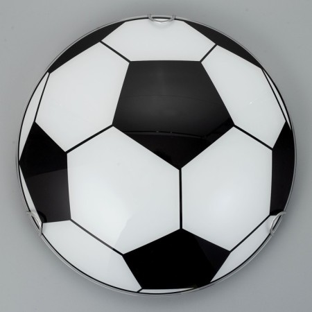 The lamp is wall-flowing "ball" 2 lamps E27 40W d.300 h.5.5 cm.-4