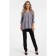 Female blouse, size 46, gray color