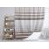 The bathroom curtain dasch, 180 × 200 cm, cascade drawing, beige