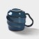Ceramic "shell" mug, 320 ml, blue color