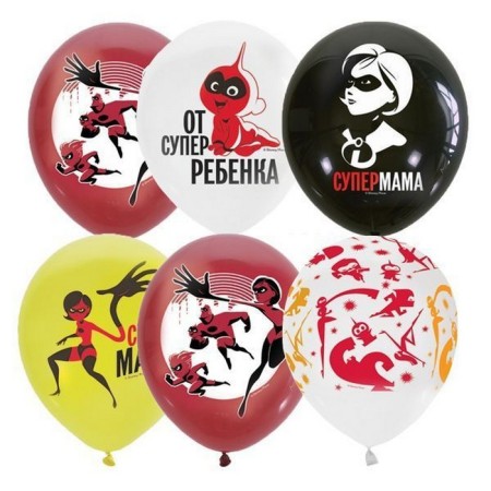 Shar Latex 12 "Superlite for mom" Assorted, set 25 pcs.