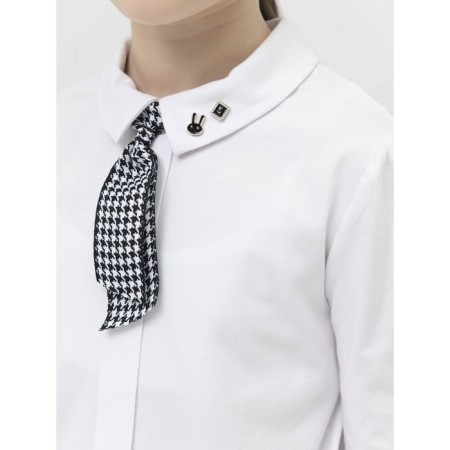 Jumper for girls, height 158 ​​cm, white color-2
