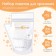 A set of packages for storage and freezing of breast milk, 200 ml, 15 pcs.