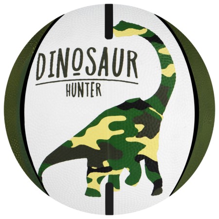 Basketball ball Onlytop Dinozaur, PVC, glued, 8 panels, p. 3-4