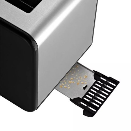 Toster KitFort KT-4094, 870 W, 6 fry modes, 2 toasts, silver-black-5