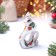 New Year. Souvenir "Meadow Snake with Crown", Gzhel