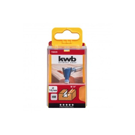Frases groove swallow tail kwb, hm, d = 14 mm, 14 degrees, shank d = 8 mm, end-1