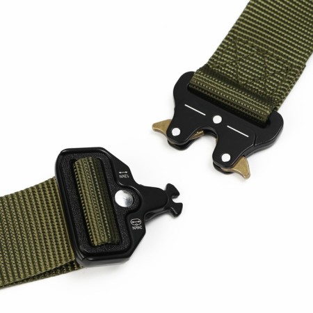 Tactical belt with suspensions, 125 cm, width 8.2 cm, khaki-5