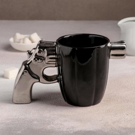 Ceramic mug "Carleone", 400 ml, chick pen color-1