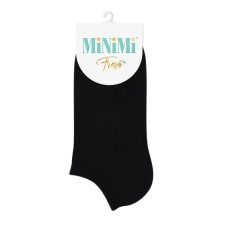 Women's socks shortened Mini Fresh, size 35-38, Nero color