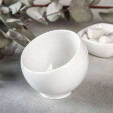 Porcelain sugar tower, 150 ml, white color