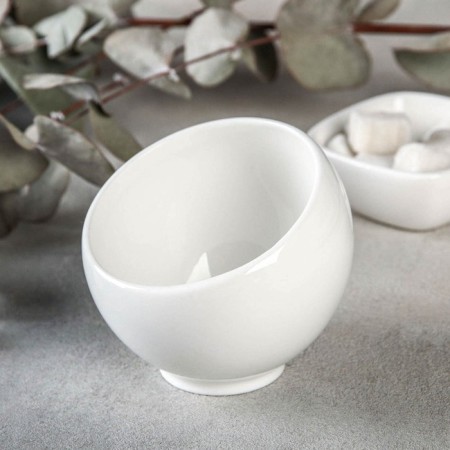 Porcelain sugar tower, 150 ml, white color