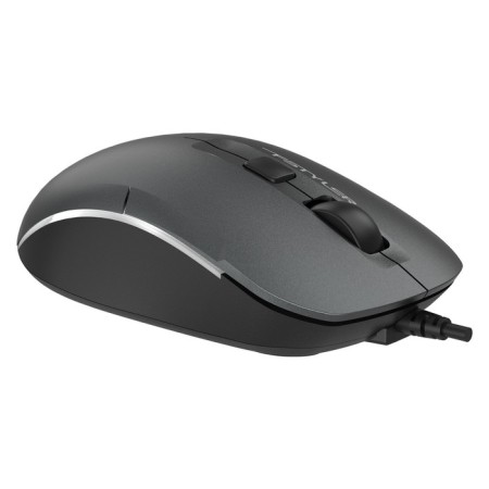 Mouse A4Tech FSTYLER FM26 Gray/Black Optical (2000DPI) USB for a laptop (4but)-2