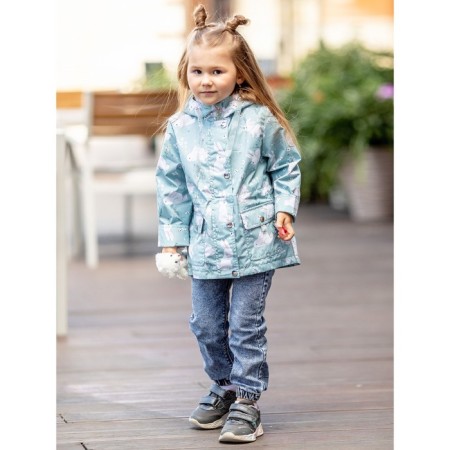 Park jacket for girls, height 86 cm-5