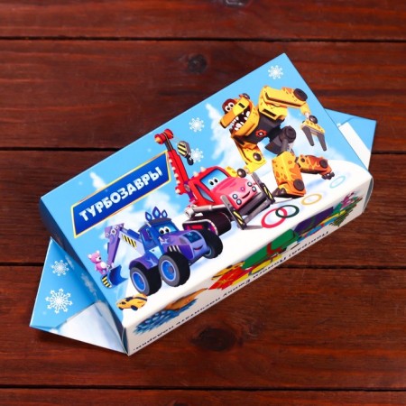 Gift box "Turbosaurs", candy large, 9.8 x 7 x 17.8 cm-2