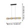 LEVANTARA E27, 4x40W chandelier
