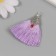 Decor for creativity Textile "Brush East" Violet set 2 pcs 1.6x4.5 cm